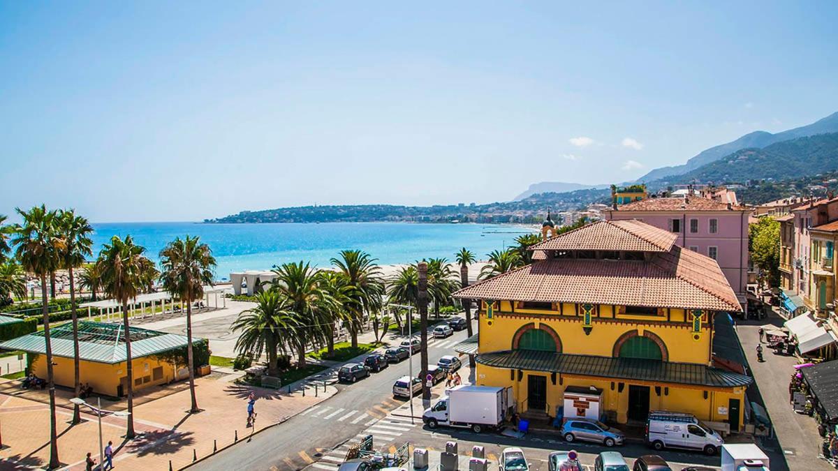 Charmant 2 Pieces Vue Sur Mer Et Monte-Carlo A Roquebrune Cap Martin Экстерьер фото