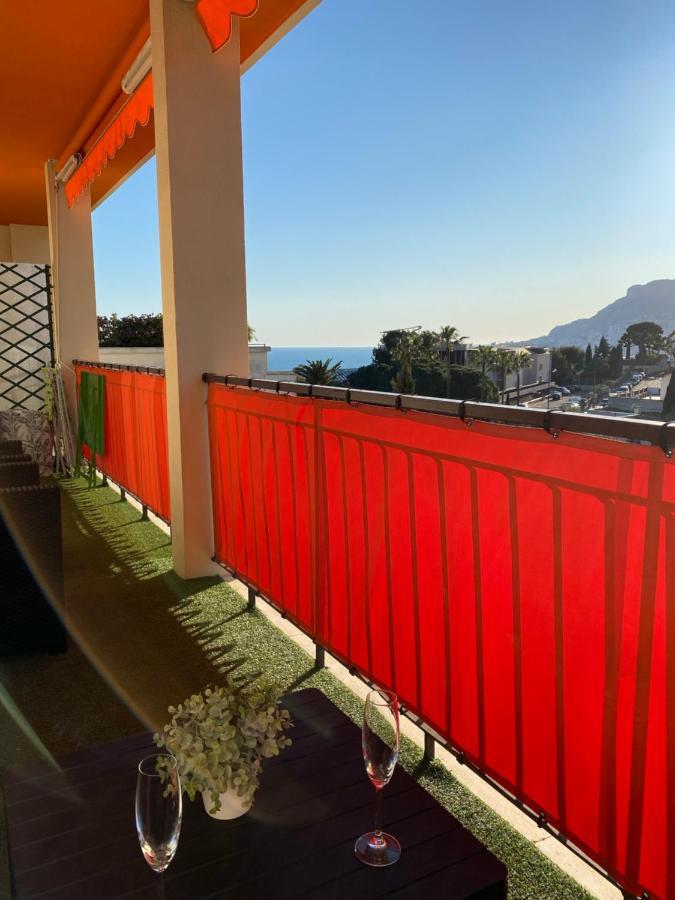 Charmant 2 Pieces Vue Sur Mer Et Monte-Carlo A Roquebrune Cap Martin Экстерьер фото