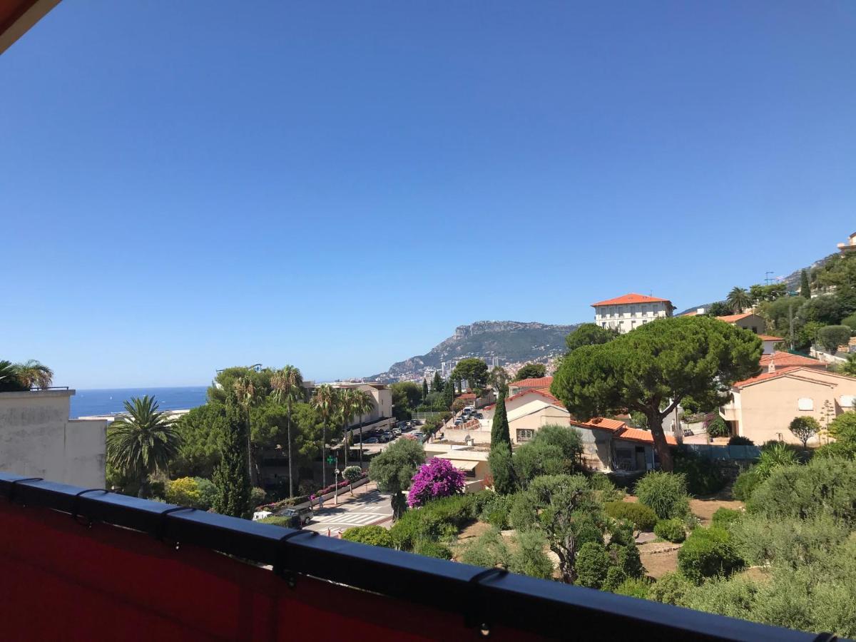 Charmant 2 Pieces Vue Sur Mer Et Monte-Carlo A Roquebrune Cap Martin Экстерьер фото