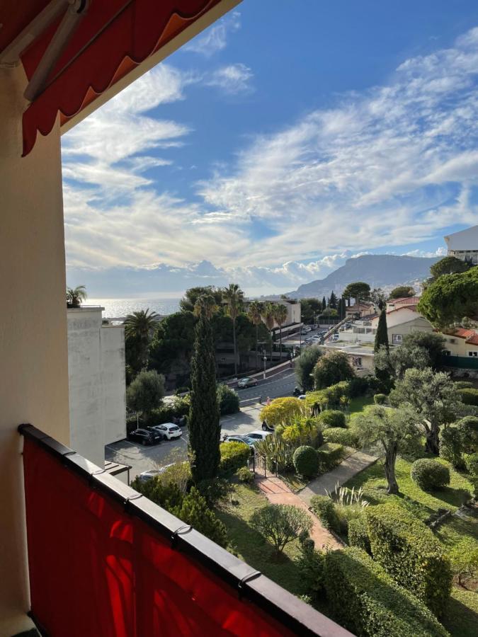 Charmant 2 Pieces Vue Sur Mer Et Monte-Carlo A Roquebrune Cap Martin Экстерьер фото