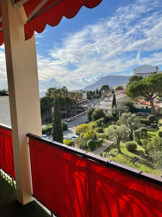 Charmant 2 Pieces Vue Sur Mer Et Monte-Carlo A Roquebrune Cap Martin Экстерьер фото