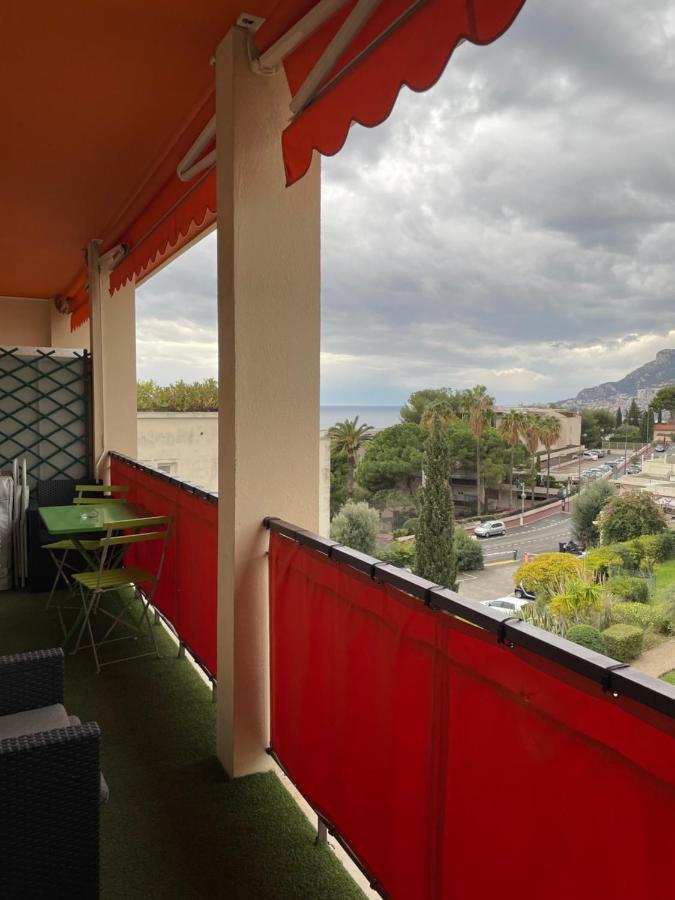 Charmant 2 Pieces Vue Sur Mer Et Monte-Carlo A Roquebrune Cap Martin Экстерьер фото